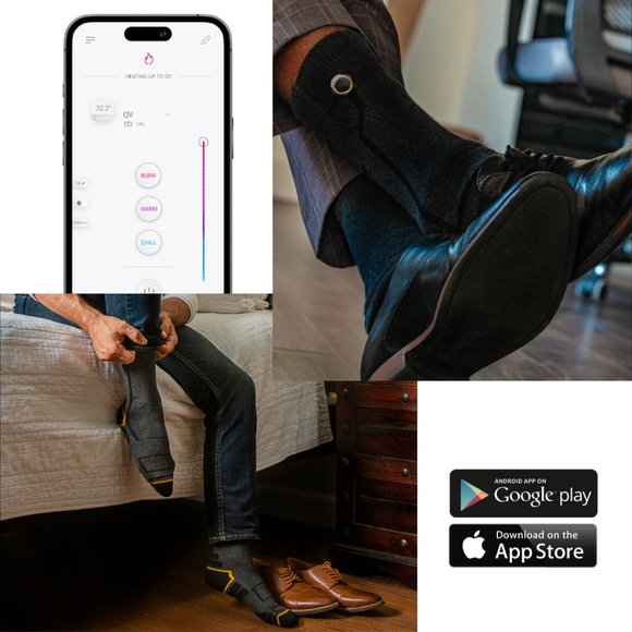 Smart Heated Socks - Picture 6 of 8